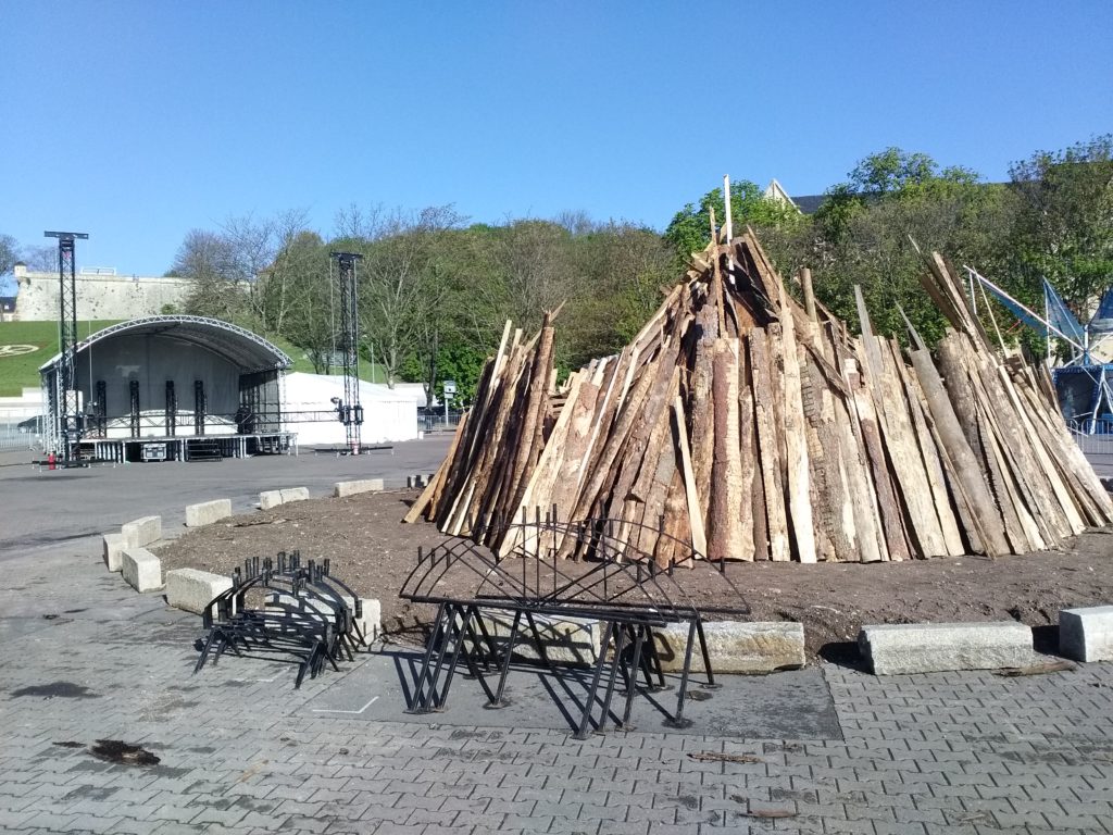 Maifeuer 30.04.2019 01.05.2019 Erfurt Petersberg Show Live Musik Bühne
